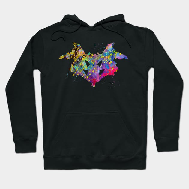 Rorschach inkblot test Hoodie by erzebeth